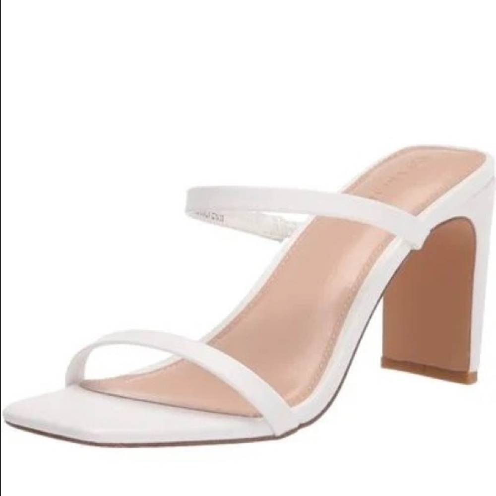 Nwt white sandals